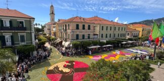 Diano Marina, il 22 giugno torna l’Infiorata. Il gruppo dianese e la Pro Loco di Cervo a Roma per la Festa Nazionale delle Infiorate infiorata diano marina