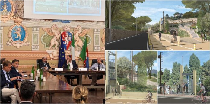 bucci a diano marina - pista ciclabile
