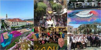 Diano Marina si colora con la grande infiorata del Corpus Domini: oltre 2 milioni di petali infiorata diano marina