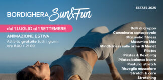 “Bordighera Sun&Fun”: dal 1° luglio via all’estate gratuita di sport, musica e benessere