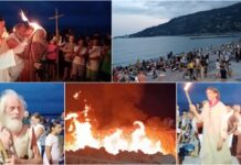 Ospedaletti celebra San Giovanni: si rinnova la tradizione del falò e dell’arrivo del Santo via mare san giovanni ospedaletti