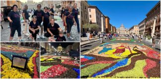 Gli Amici dell’Infiorata di Diano Marina e la Pro Loco di Cervo portano la Liguria a Roma per la Festa Nazionale delle Infiorate Amici Infiorata