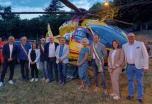 Inaugurate a Triora e Molini le piazzole per l’elisoccorso abilitate al volo notturno