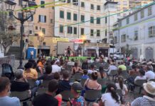 Sanremo, magia e cinema in piazza San Siro
