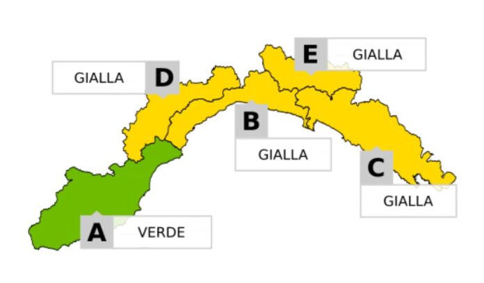 allerta meteo liguria