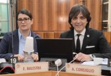 Sanremo, i consiglieri Consiglio e Balestra in visita alla mensa della scuola elementare di San Giacomo balestra - consiglio