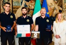 La premier Meloni incontra a Palazzo Chigi i tre volontari che hanno salvato il piccolo Allen: “Grazie a nome della Nazione”