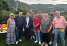 Borgomaro, sopralluogo del vicepresidente Piana a Candeasco: lavori in corso per la riqualificazione del centro storico