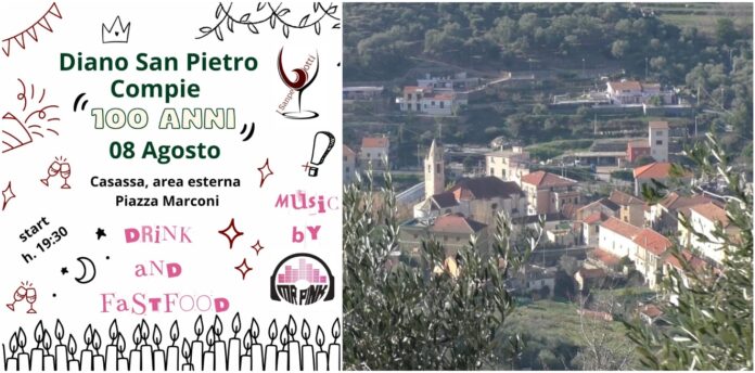 100 anni Diano San Pietro