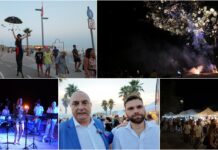 La “Notte Blu” accende Vallecrosia: musica, sapori e lo spettacolo dei fuochi d’artificio sul lungomare notte blu vallecrosia