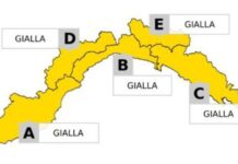 Maltempo sul Ponente ligure: domenica 26 luglio allerta gialla per temporali sulla regione