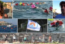 “Insieme è il senso della ‘Nuotata per un Sorriso'”: in 50 a bracciate e passi di solidarietà da San Lorenzo al Mare fino a Borgo Foce Nuotata per un Sorriso