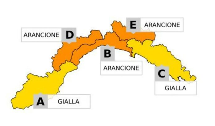 allerta meteo liguria