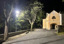 Pornassio, nuova illuminazione per il piazzale del Santuario della Madonna della Chiazza Santuario della Madonna della Chiazza pornassio