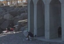 Bordighera, migranti si accampano sotto la Rotonda di Sant’Ampelio migranti rotonda sant'ampelio