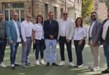 Vallecrosia, completato il nuovo cortile della scuola “A. Doria”. Sindaco Perri: “Investimento di 70mila euro per i nostri ragazzi e insegnanti”