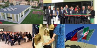 Diano Marina, taglio del nastro per la nuova scuola dell’infanzia Canepa inaugurazione scuola via canepa diano marina