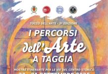 Taggia, il 20 e 21 settembre arriva la terza edizione de “Il Tocco dell’Arte”, oltre 60 artisti da tutta Italia