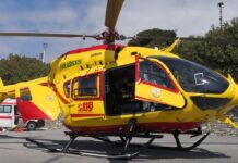 Incidente in bici sulle alture di Pigna: ciclista trasferito in elisoccorso all’ospedale elisoccorso grifo