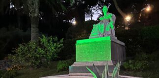Bordighera illumina i suoi monumenti di verde per la Giornata Nazionale SLA