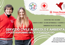 Servizio civile agricolo alla CRI di Pontedassio, domande fino al 15 ottobre