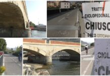 Il ponte sull’Argentina vive le sue ultime ore prima della demolizione