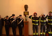 Imperia, i Vigili del Fuoco rendono omaggio ai Carabinieri caduti di Castel d’Azzano
