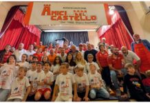 Amici del Castello, bilancio di fine stagione: “Un anno di feste e successi sportivi, continuiamo con lo stesso impegno” Amici del Castello festa fine stagione