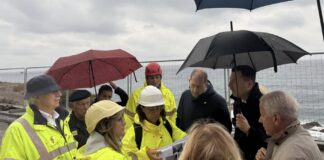 Sopralluogo di sindaci e Regione sull’Incompiuta, Claudio Scajola: “Apertura entro la prossima primavera”