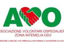 Dolceacqua: al via a novembre il corso di formazione per nuovi volontari AVO