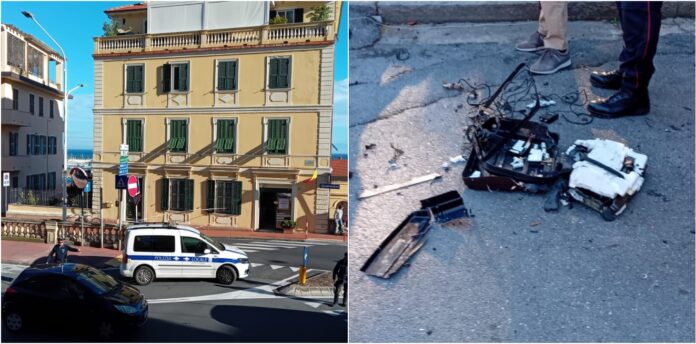 allarme bomba porto maurizio