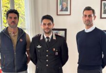 Ventimiglia, Confcommercio incontra il nuovo comandante dei Carabinieri Antonio Peluso