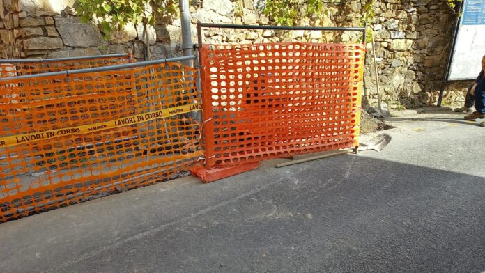 lavori via borgo Terzorio lavori via borgo Terzorio