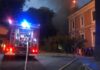 Imperia, incendio nel deposito della Croce Rossa in via Trento: intervengono i Vigili del Fuoco incendio croce rossa imperia