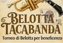 Bordighera: arriva ‘Belotta Tacabanda’, torneo di beneficenza per la Banda Musicale di Borghetto San Nicolò Bellotta Tacabanda