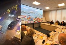 Imperia sotto la pioggia intensa: caduti 128 mm in cittĂ maltempo imperia