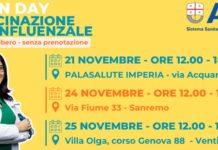 Vaccinazione antifluenzale, tre open day in Asl1