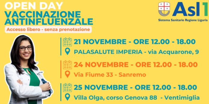 open day vaccinazione antinfluenzale