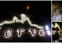 Cervo si presenta con una nuova scritta. “Protagonista lo skyline che riprende il profilo del nostro bel borgo” scritta Cervo