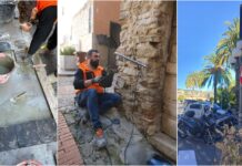 Sanremo, la squadra di pronto intervento del Comune all’opera: interventi in centro città e a Coldirodi