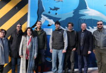 Ventimiglia, il nuovo murales dà colore alla ciclabile dell’Oasi del Nervia