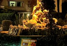 Bordighera illumina di arancione i monumenti per la campagna “Orange the World”