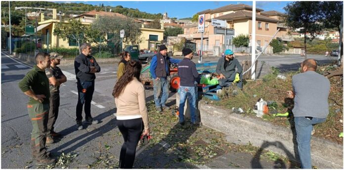 pulizia campo manifestazioni San Bartolomeo