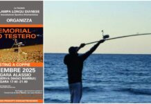 Pesca: tutto pronto per il 4° Memorial Paolo Testero organizzato dalla ‘Lampa Longu Dianese’ Memorial Paolo Testero