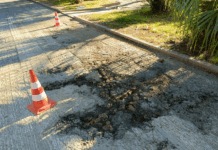 Sanremo, in corso le operazioni di asfaltatura sulla pista ciclopedonale: riapertura in serata