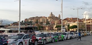 Ronde Valli Imperiesi, grande spettacolo in via Cascione. Pedersoli al comando dopo due prove