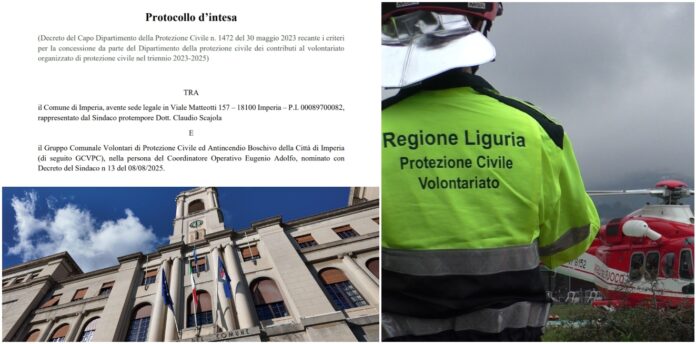 Protocollo d'intesa Comune protezione civile