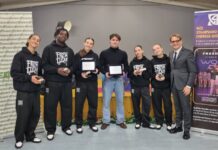 Trionfo a Los Angeles: l’assessore regionale Scajola premia Viola Motosso e i Fresh’n Clean Junior Fresh’n Clean Junior