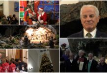 Imperia, ondata di bambini a Palazzo Civico tra Presepe e merenda con Babbo Natale. Scajola: “Il Comune diventi sempre più un luogo di incontro e condivisione” Presepe Imperia