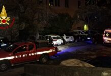 Imperia, incendio in un appartamento di via Beralde: Vigili del Fuoco in azione